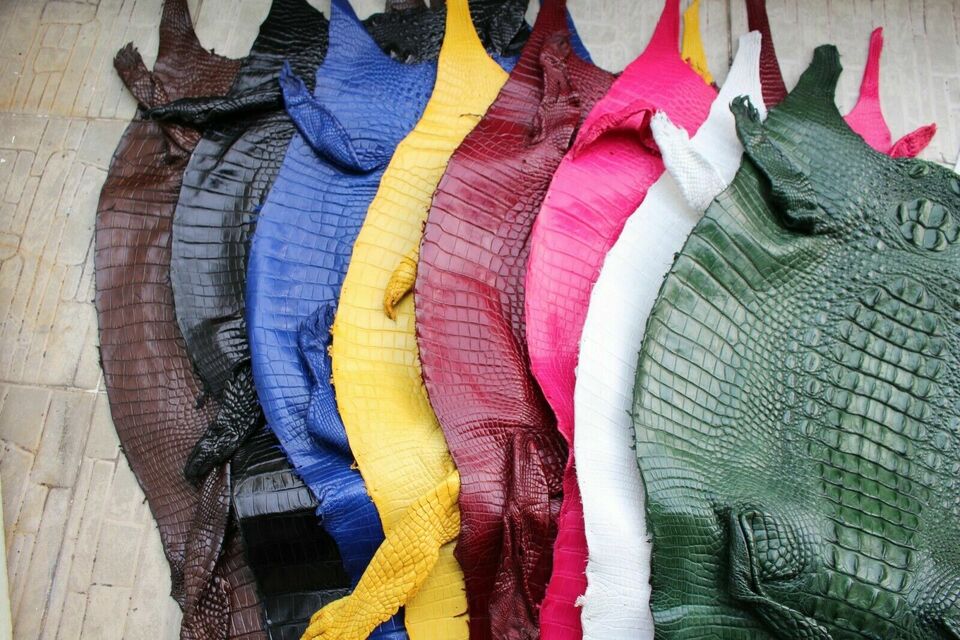 100% Handmade Genuine Exotic CROCO Leather Skin Card Holder,Credit card