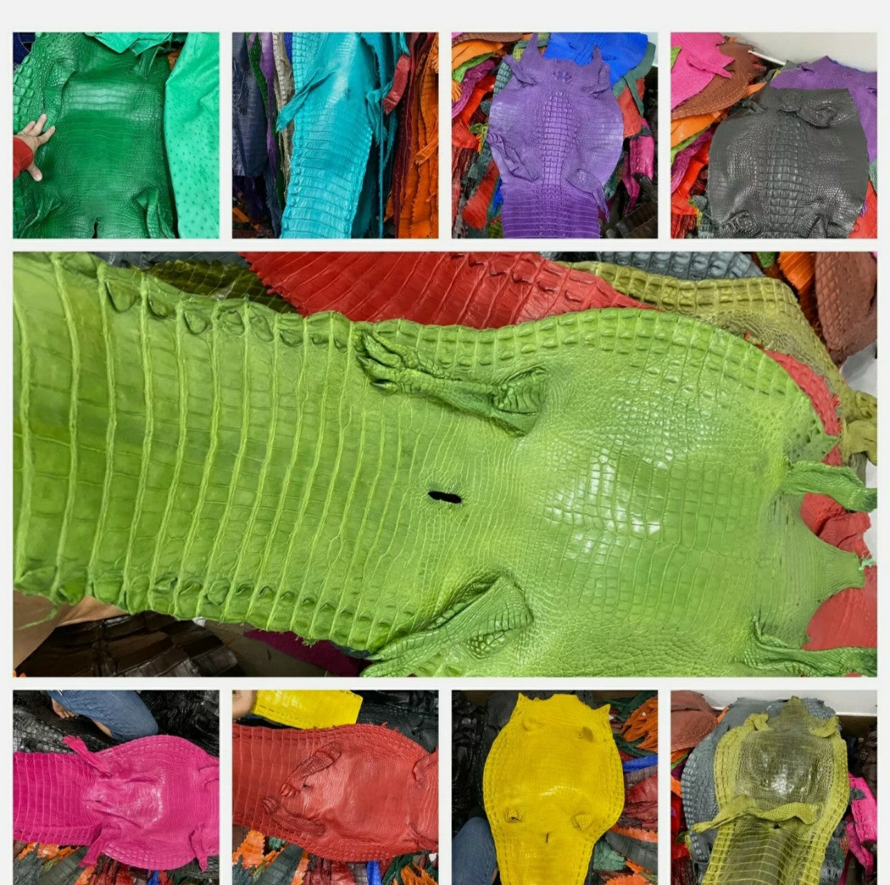 100% Handmade Genuine Exotic CROCO Leather Skin Card Holder,Credit card